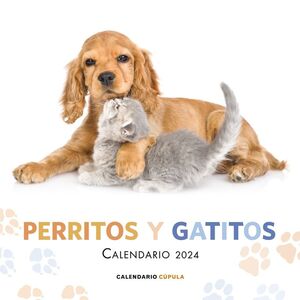 PERRITOS Y GATITOS CALENDARIO 2024