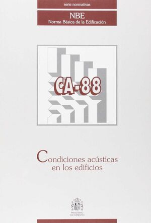 NBE CA-88 CONDICIONES ACÚSTICAS EN LOS EDIFICIOS