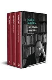 ESTUCHE JAVIER MARIAS TRES NOVELAS ESENCIALES