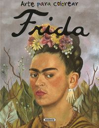 FRIDA ARTE PARA COLOREAR