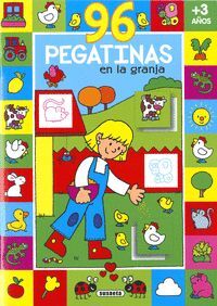 96 PEGATINAS EN LA GRANJA