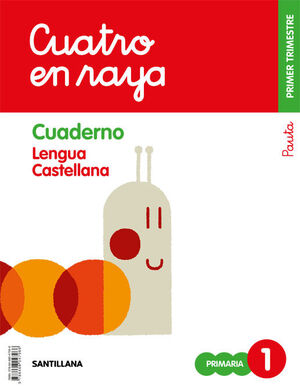 GLOBALIZADO CUATRO EN RAYA CUADERNO LENGUA PAUTA 1 PRIMARIA 1 TRIM