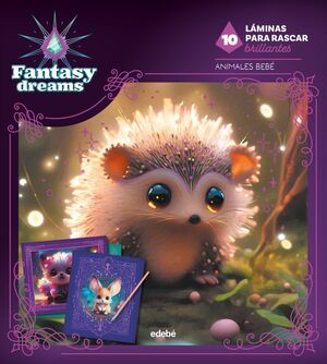 LAMINAS PARA RASCAR: DRAGONES BEBE