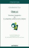 OBRAS ORACIONES INAGURALES