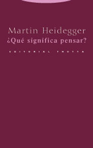 QUÉ SIGNIFICA PENSAR
