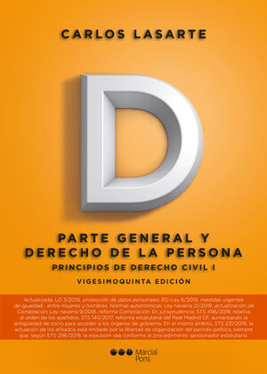 PARTE GENERAL Y DERECHO DE LA PERSONA