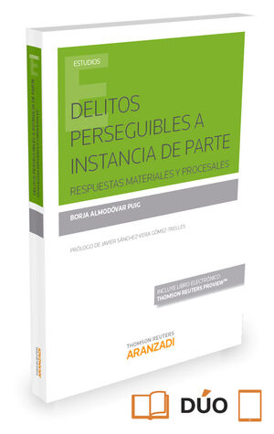 DELITOS PERSEGUIBLES A INSTANCIA DE PARTE (PAPEL + E-BOOK)