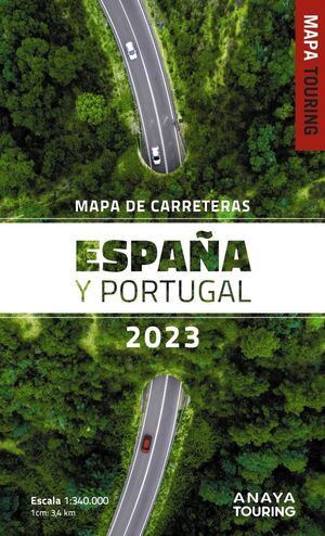 MAPA DE CARRETERAS ESPAÑA Y PORTUGAL 2023