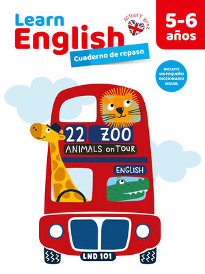 CUADERNO DE REPASO LEARN ENGLISH 5-6 AÑOS