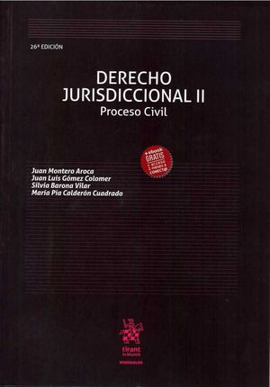 DERECHO JURISDICCIONAL II PROCESO CIVIL 26ª EDICIÓN 2018