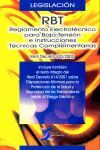 RBT REGLAMENTO ELECTROTÉCNICO DE BAJA TENSIÓN E INSTRUCCIONES TECNICAS COMPELMENTARIAS