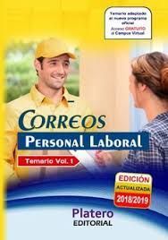 CORREOS PERSONAL LABORAL TEMARIO VOLUMEN 1