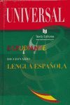 DICCIONARIO UNIVERSAL ESTUDIANTE LENGUA ESPAÑOLA