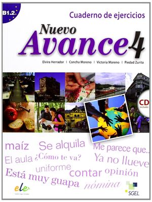 NUEVO AVANCE 4 EJERCICIOS + CD