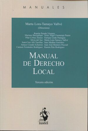 MANUAL DE DERECHO LOCAL