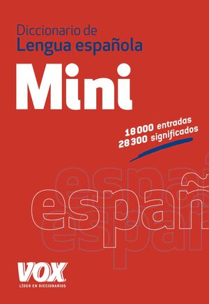 DICCIONARIO MINI LENGUA ESPAÑOLA