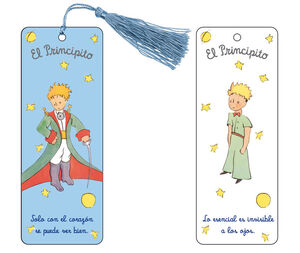 MARCAPAGINAS 3D EL PRINCIPITO - BLANCO