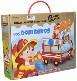 LOS BOMBEROS (PUZZLE 3D+LIBRO)