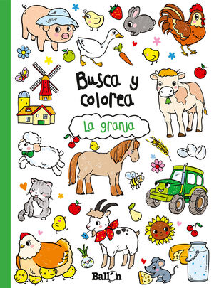 BUSCA Y COLOREA - LA GRANJA