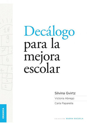 DECÁLOGO PARA LA MEJORA ESCOLAR