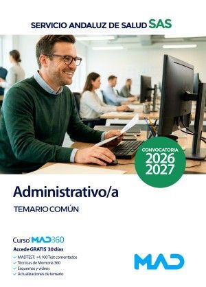 ADMINISTRATIVO/A SAS TEMARIO COMÚN