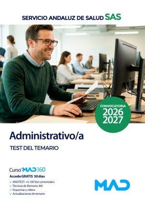 ADMINISTRATIVO/A SAS TEST DEL TEMARIO