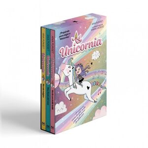 ESTUCHE UNICORNIA 3 LIBROS