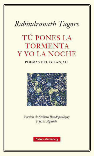 TÚ PONES LA TORMENTA Y YO LA NOCHE POEMAS DEL GITANJALI