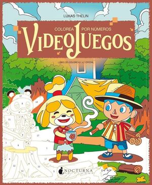 COLOREA POR NÚMEROS VIDEOJUEGOS