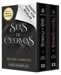 ESTUCHE SAGA SEIS DE CUERVOS EDICIÓN ESPECIAL LIMITADA BILOGÍA COMPLETA