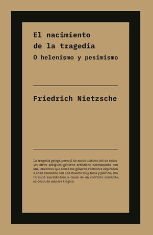 EL NACIMIENTO DE LA TRAGEDIA